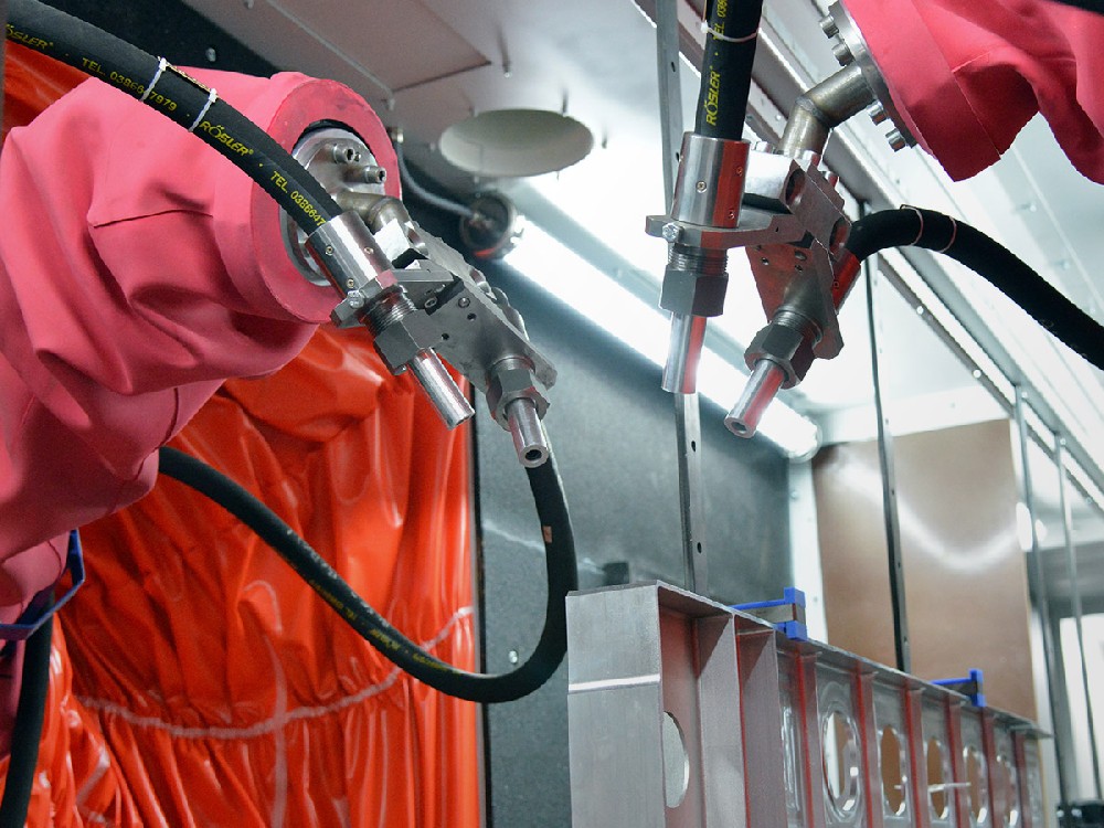 機器人噴砂房 機器人噴砂房